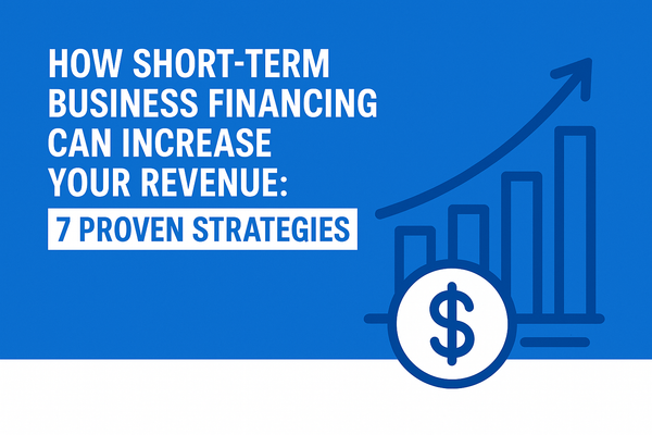 How Short-Term Business Financing Can Increase Your Revenue: 7 Proven Strategies